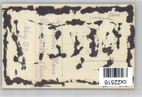 Saarbruecken Handschriftlich] – Bild 2