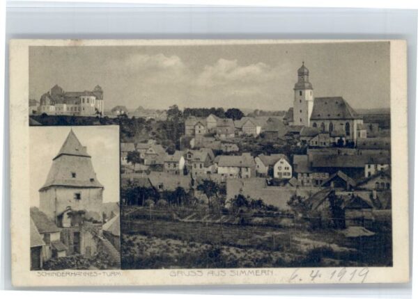 Simmern Hunsrueck chinderhannes Turm