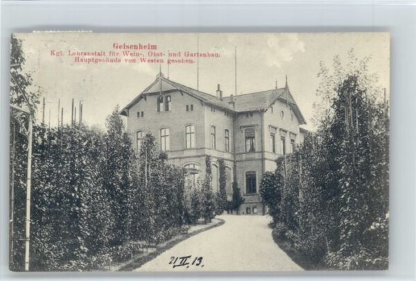 Geisenheim Lehranstalt Weinbau