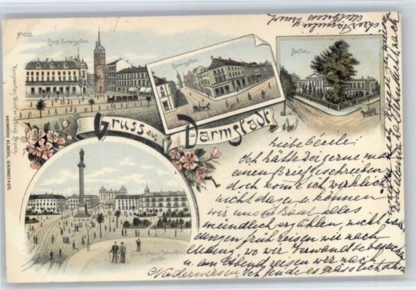 Darmstadt Ludwigsplatz Louisenplatz