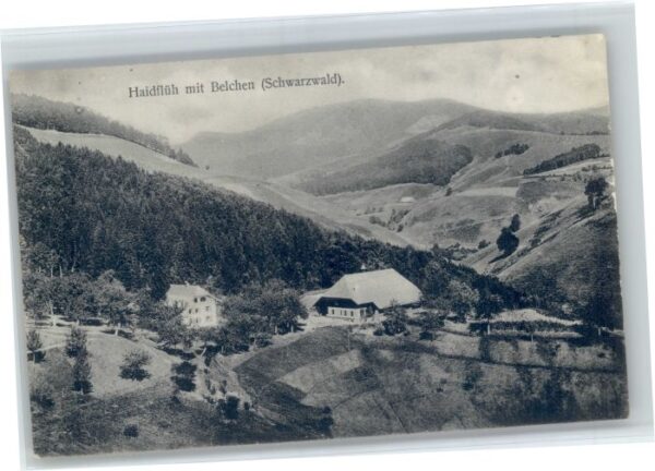 Schoenau Schwarzwald Handschriftlich] Haidflueh Belchen x