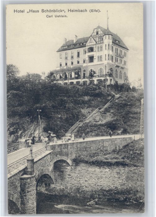 Heimbach Eifel Heimbach Hotel Haus Schoenblick
