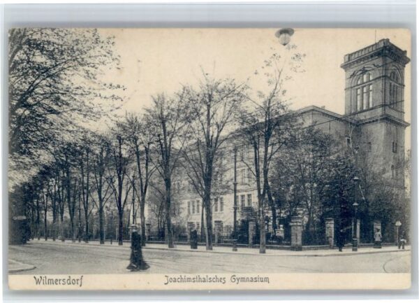 Wilmersdorf Berlin Joachimsthalsches Gymnasium