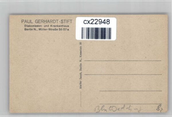 Berlin Paul Gerhardt Stift – Bild 2