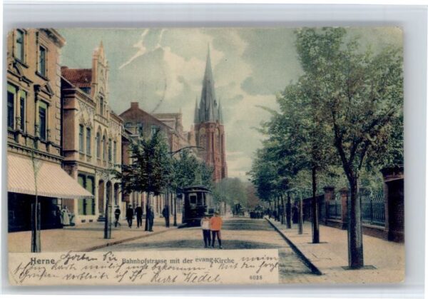 Herne Westfalen Herne Bahnhofstrasse Kirche