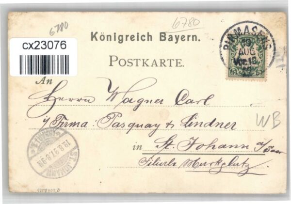 Pirmasens Rathaus Kirche Post – Bild 2