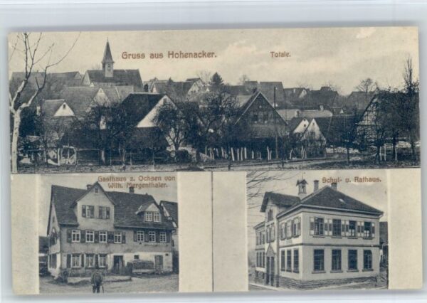 Hohenacker Gasthaus Ochsen Rathaus