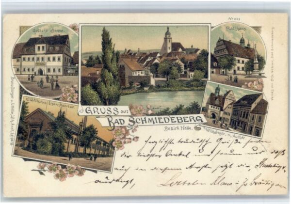 Bad Schmiedeberg Goldene Sonne Rathaus
