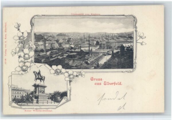 Elberfeld Wuppertal Elberfeld Kaiser Wilhelm Denkmal