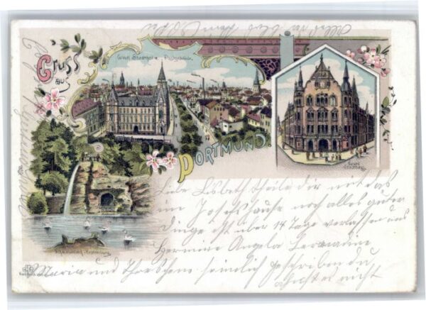 Dortmund Stadthaus Post Schwanenteich