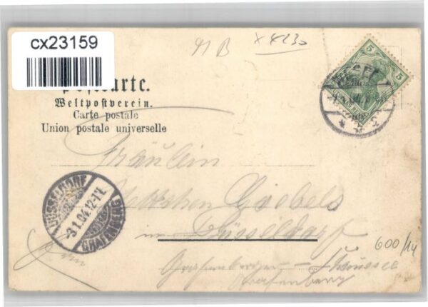Wesel Rhein Wesel Kaserne Rathaus Wappen Hirsch – Bild 2