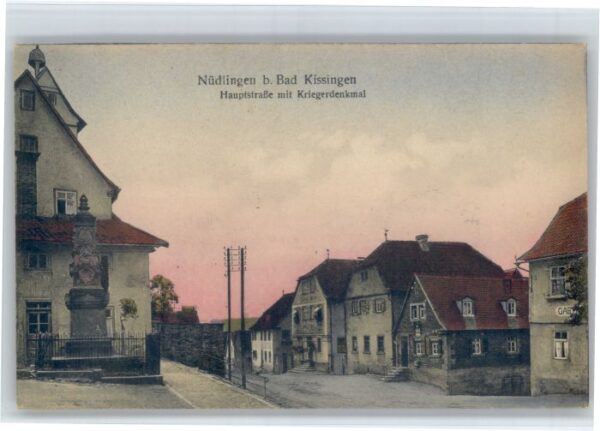 Nuedlingen auptstrasse Krieger Denkmal