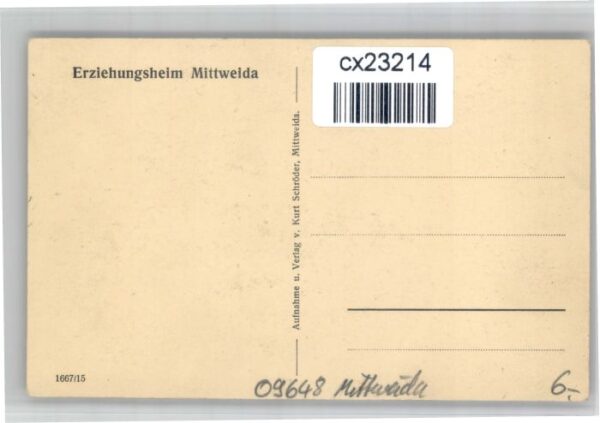Mittweida Erziehungsheim – Bild 2