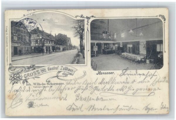 Hannover Gasthof Zollhaus