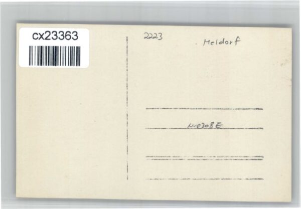 Meldorf Holstein [Handschriftlich] – Bild 2