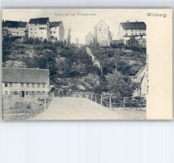 Wildberg Schwarzwald Wildberg Klosterbruecke
