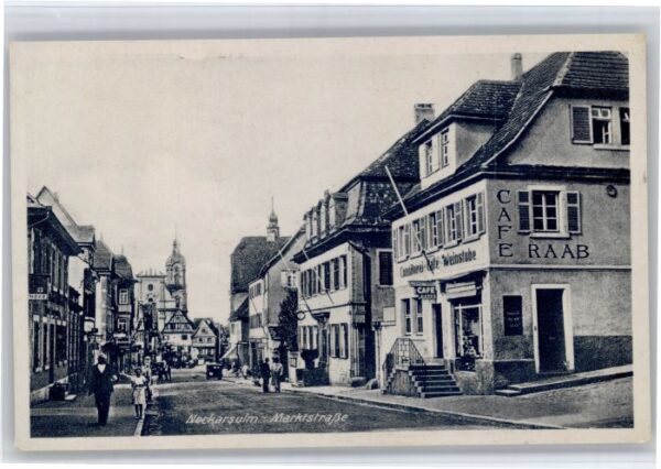 Neckarsulm Marktstrasse Cafe Raab