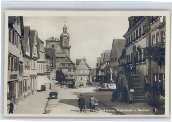 Neckarsulm Marktstrasse Rathaus