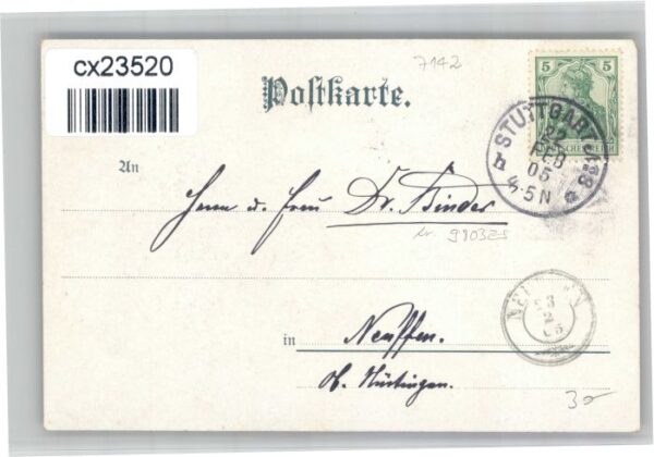 Marbach Neckar Schillermuseum Kuenstler K Fuchs – Bild 2
