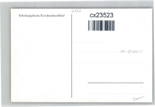 Kirschenhardthof Erholungsheim – Bild 2