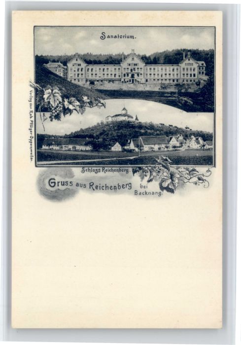Reichenberg Liberec Boehmen Reichenberg Sanatorium Schloss