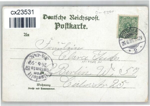 Potsdam [Stempelabschlag] Pfaueninsel – Bild 2