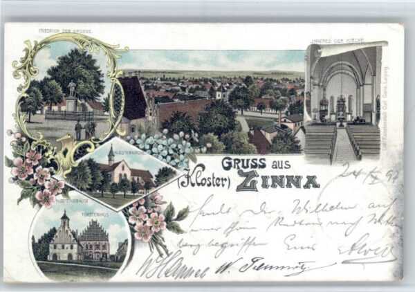 Kloster Zinna Kloster Kirche Fuerstenhaus