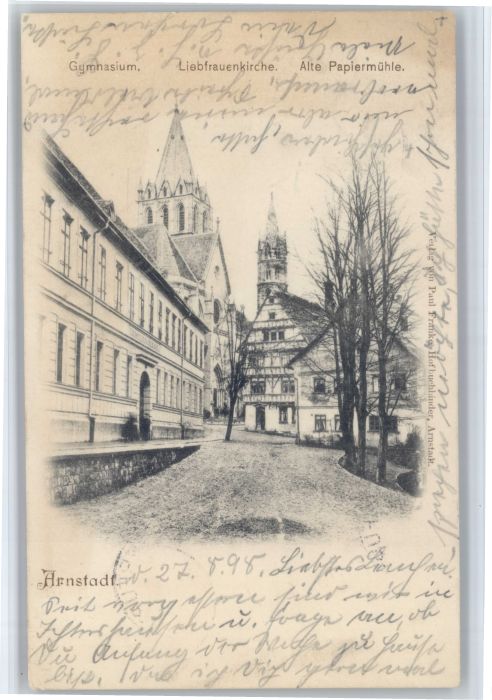 Arnstadt Ilm Arnstadt Liebfrauen Kirche