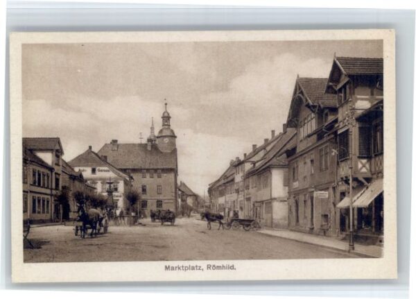 Roemhild arktplatz