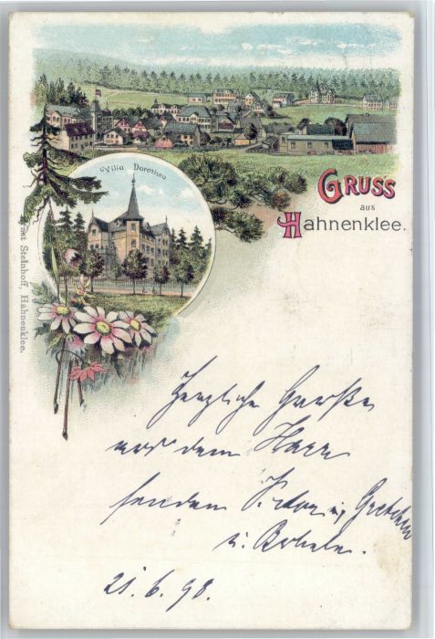 Hahnenklee-Bockswiese Harz Hahnenklee-Bockswiese Villa Dorothea