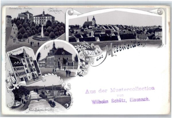 Mittweida Technikum Gericht Post Zschopaubruecke