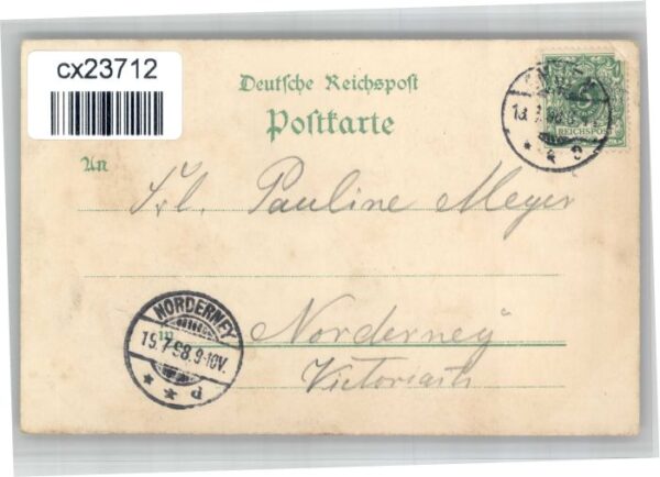 Emden Ostfriesland Kaiser Wilhelm Denkmal Schule Stephan Denkmal – Bild 2