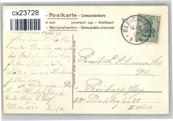 Bleichheim [Stempelabschlag] Bad Kirnhalden – Bild 2