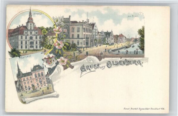 Oldenburg Niedersachsen Rathaus Schloss