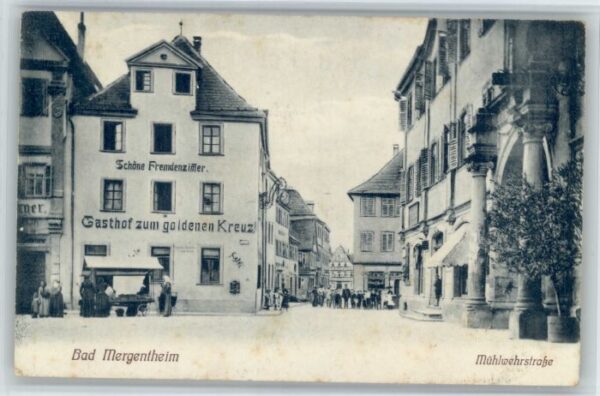 Bad Mergentheim Gasthof zum goldenen Kreuz