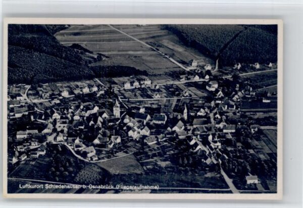 Schledehausen  Bissendorf Osnabrueck Niedersachsen Fliegeraufnahme