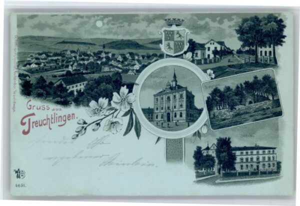 Treuchtlingen Burgruine Rathaus Schloss