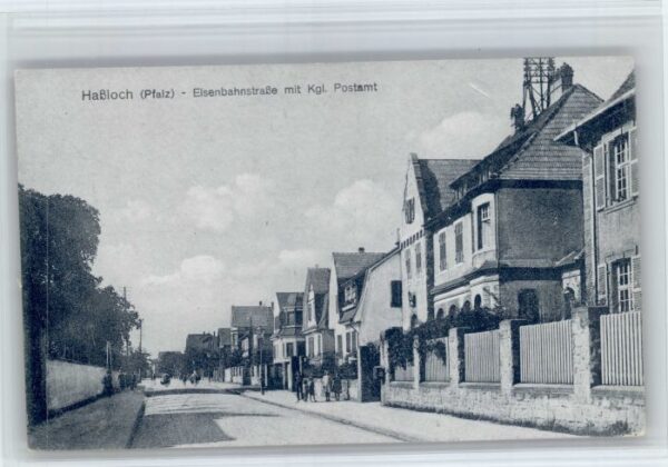 Hassloch Pfalz Eisenbahnstrasse Post