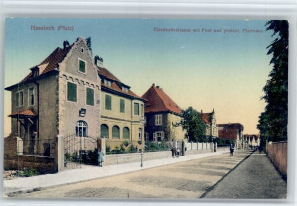 Hassloch Pfalz Eisenbahnstrasse Pfarrhaus