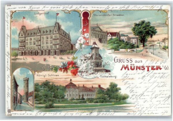 Muenster Westfalen arendorfer Strasse Ludgerihof Schloss