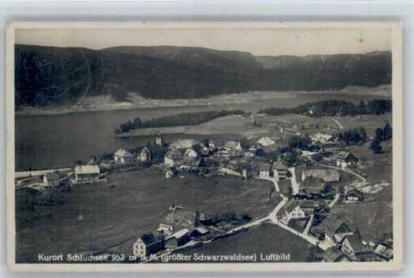 Schluchsee Fliegeraufnahme