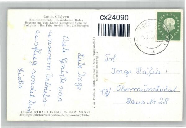 Eimeldingen Gasthaus Loewen – Bild 2