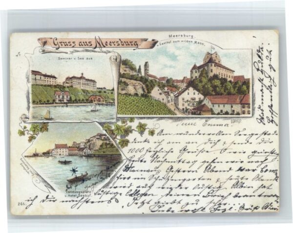Meersburg Bodensee Meersburg Hotel Seehof Gasthof Zum wilden Mann