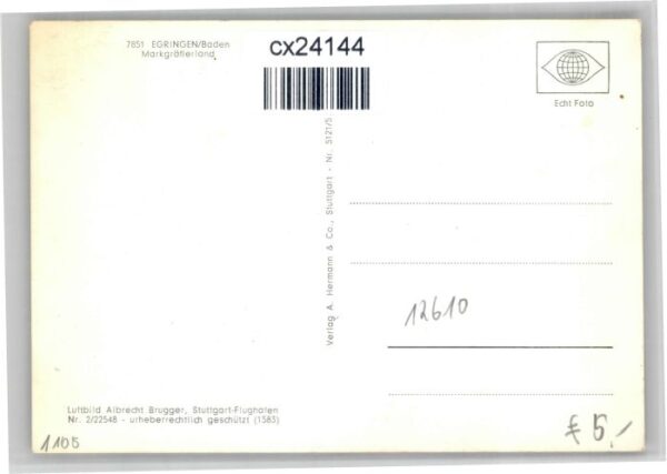 Efringen-Kirchen Fliegeraufnahme – Bild 2