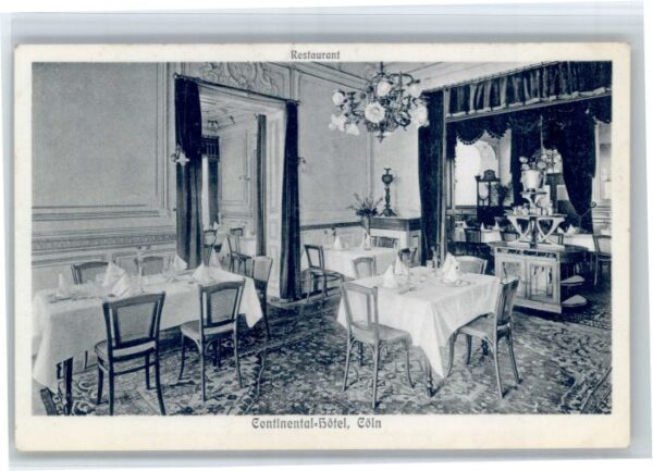 Koeln ontinental Hotel Restaurant