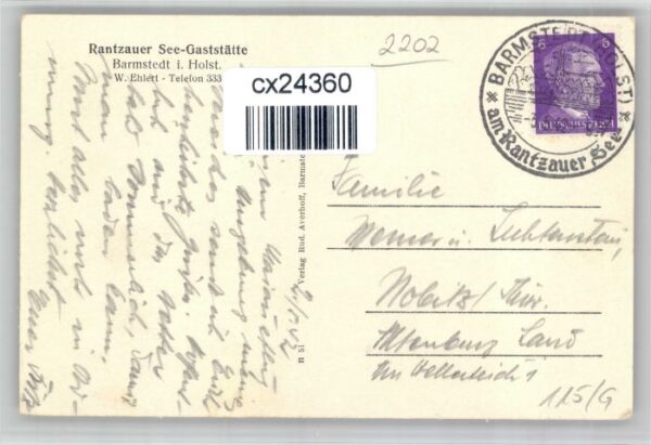Barmstedt Rantzauer Seegaststaette  NZ3 – Bild 2