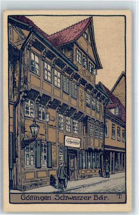 Goettingen Niedersachsen Goettingen Schwarzer Baer *