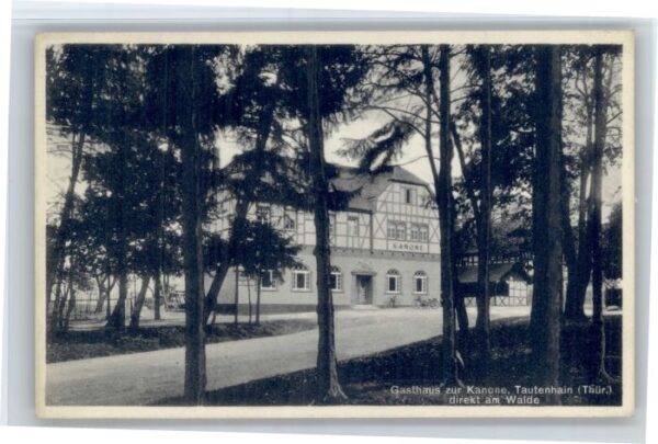 Tautenhain Gasthaus zur Kanone