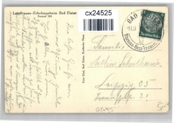 Bad Elster Landfrauen Erholungsheim – Bild 2
