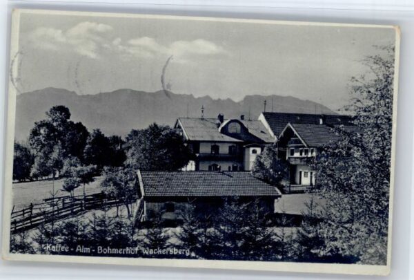 Wackersberg Bad Toelz Wackersberg Cafe Alm Bohmerhof